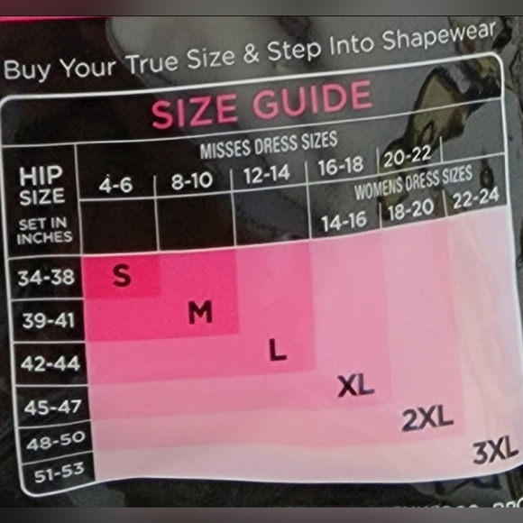 3X PLUS SHAPEWEAR THIGH SLIMMER BLACK 3-PK MAIDENFORM COOL COMFORT SMOOTH STYLE - Picture 7 of 7